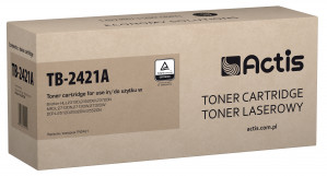 Actis TB-2421A Toner do drukarki Brother, Zamiennik Brother TN-2421; Standard; 3000 stron; czarny.