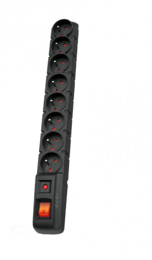 ACAR S8-listwa przeciwprzepięciowa,8gniazd/5m/cz
