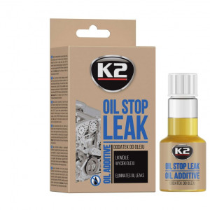 K2 STOP LEAK OIL 50ml- dodatek zapobiegający wyciekom oleju