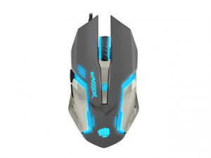 Natec Fury Mysz optyczna dla graczy WARRIOR 3200 DPI podświetlana