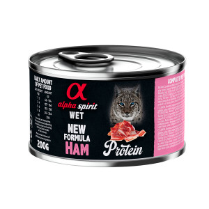 ALPHA SPIRIT Protein Ham - mokra karma dla kota - 200g