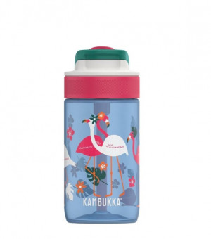 Kambukka butelka na wodę dla dzieci Lagoon 400ml Blue Flamingo