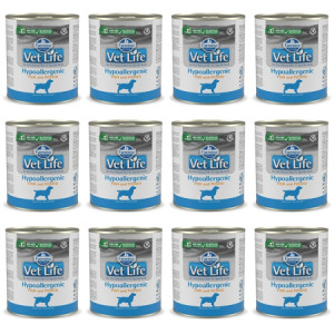 FARMINA Vet Life Hypoallergenic Fish & Potato Canine - mokra karma dla psa - 12x300 g