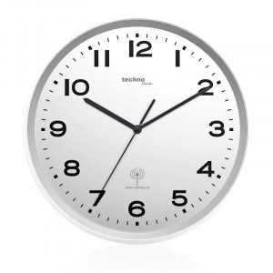 Zegar ścienny TECHNOLINE WT8500 radiowy srebrny 30 cm