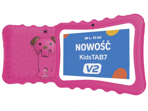 BLOW TABLET KIDSTAB7 V2 BLOW 4/32GB RÓŻOWE ETUI 2M