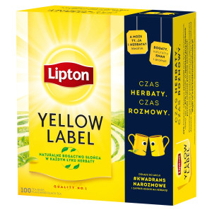 LIPTON Yellow Label Herbata Czarna 100T