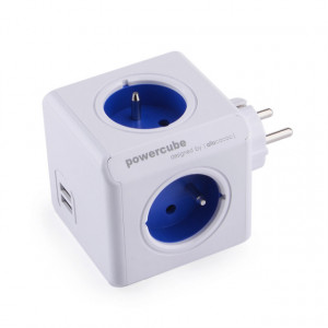 Allocacoc Przedłużacz PowerCube Original USB Blue