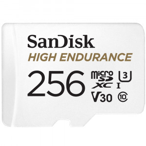 SANDISK High Endurance microSDXC 256GB V30 z adapterem