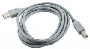 Kabel usb 2.0 a-b m/m 1.8m szary ccp-usb2-ambm-6g