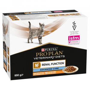 PURINA Pro Plan Veterinary Diets NF Advanced Care Renal Function - mokra karma dla kota - 10x85 g
