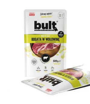 BULT Mielonka bogata w wołowinę - mokra karma dla psa - 500g