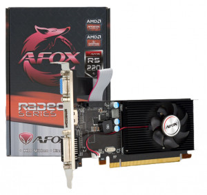 AFOX RADEON R5 220 1GB DDR3 64BIT DVI HDMI VGA LP