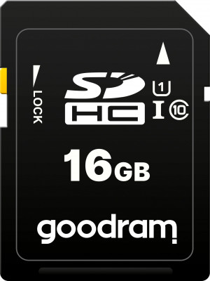 GOODRAM SDHC 16GB CL10 UHS I