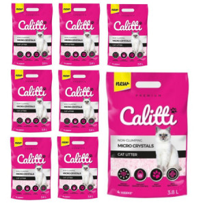 CALITTI Micro Crystals - żwirek silikonowy dla kota - 8x3,8l