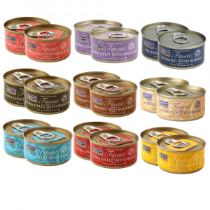 FISH4CATS Finest filet MIX SMAKÓW - mokra karma dla kota 18x70g