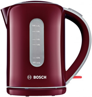 Czajnik elektryczny Bosch TWK7604 (1,7l 2200W Bordowy)