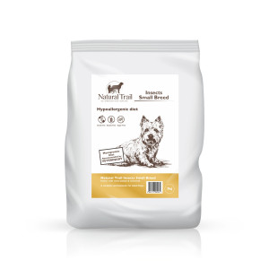 NATURAL TRAIL Insect Small Breed Hypoallergenic diet - sucha karma dla psa - 2kg