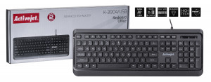 Activejet Klawiatura USB K-3904