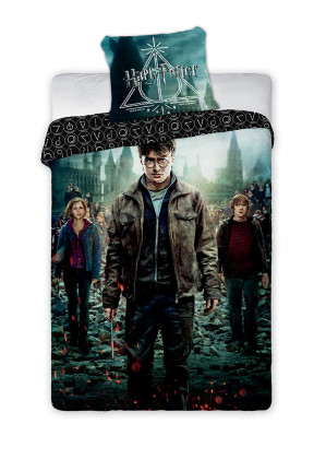 Pościel młodzieżowa Harry Potter 003 140x200cm + poduszka 70x90cm