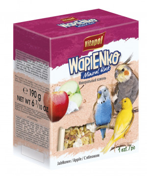 VITAPOL Wapieńko jabłkowe dla ptaków XL Wapieńko jabłkowe dla ptaków XL
