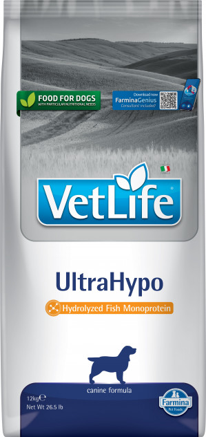 FARMINA Vet Life UltraHypo - sucha karma dla psa - 12kg