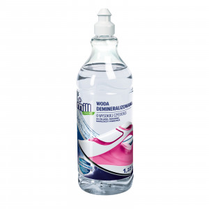 MILL CLEAN Woda demineralizowana do żelazek, parownic, nawilżaczy powietrza. Produkt do prasowania 1,22 L
