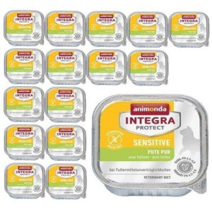 ANIMONDA Integra Protect Sensitive indyk - mokra karma dla kota - 16x100g