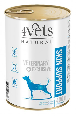 4VETS NATURAL - Skin Support Dog 400g