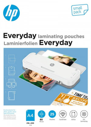 HP Folia laminacyjna EVERYDAY A4 80 mic, 25 szt.