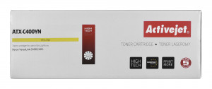 Toner Activejet ATX-C400YN do drukarki Xerox, zamiennik Xerox 106R03509; Supreme; 2500 stron; żółty.