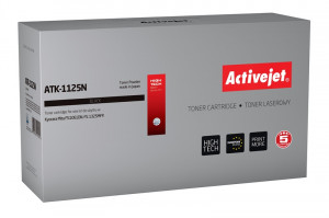 Activejet ATK-1125N Toner do drukarki Kyocera, Zamiennik Kyocera TK-1125; Supreme; 2100 stron; czarny.