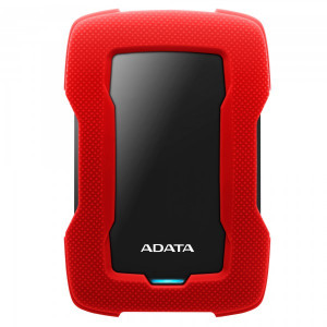 Dysk zewnętrzny HDD ADATA HD330 (1TB; 2.5''; USB 3.2 gen. 1; czerwony)