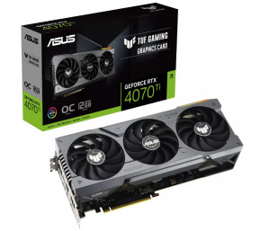 Karta graficzna ASUS TUF Gaming GeForce RTX 4070 Ti OC 12GB GDDR6X DLSS 3
