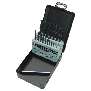 Wiertła do metalu 1-10mm HSS-R komplet 19szt 4932352468 MILWAUKEE