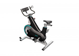 Rower spinningowy, magnetyczny OVICX Q210B czarny, bluetooth, aplikacja