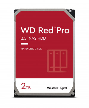 Dysk twardy WD Red Pro, 3.5'', 2TB, SATA/600, 7200RPM, 64MB cache