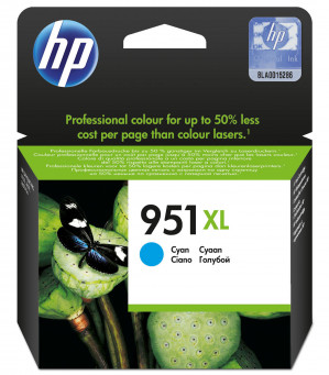Tusz Hewlett-Packard CN046AE (oryginał HP951XL HP 951XL+ 17 ml+ niebieski)