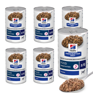 HILL'S PD Canine Food Sensitivities z/d - mokra karma dla psa - 6x370 g