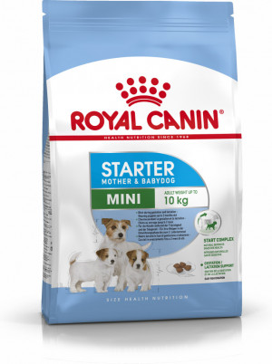 ROYAL CANIN Starter Mini Mother & Babydog - sucha karma dla szczeniąt i suk w ciąży oraz okresie laktacji - 1 kg