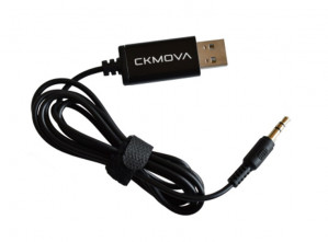 CKMOVA AC-A35 - Kabel audio 3,5mm TRS - USB A