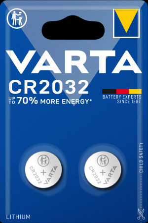 VARTA BATERIA LITOWA CR2032 3V -BLISTER 2 SZT.