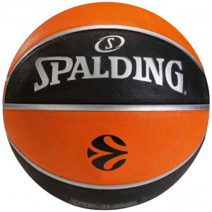 Piłka koszykowa Spalding Eurolige TF-150 Legacy czarno-pomarańczowa rozm. 5 84508Z