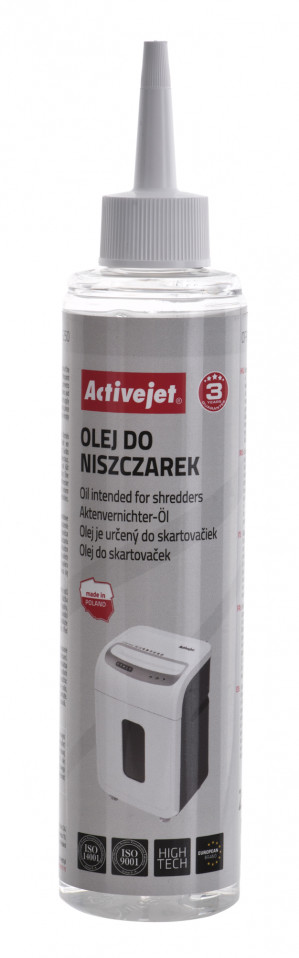 Activejet ASO-250 Olej do niszczarek (250ml)