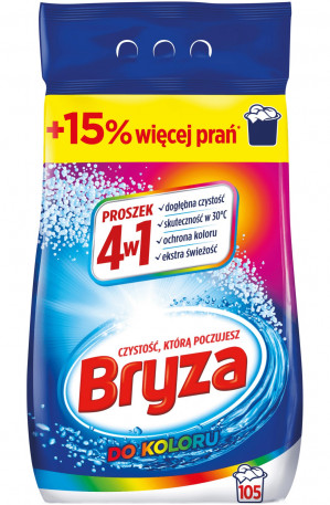 BRYZA Proszek do Prania 4w1 Kolor 6,825kg