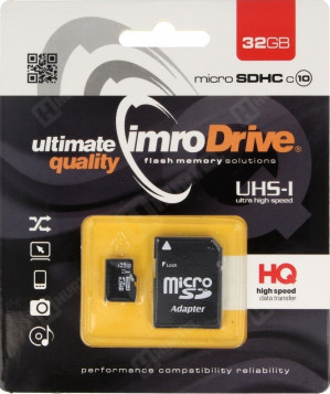 IMRO KARTA MICRO SDHC MICROSD10/32G UHS-I ADP