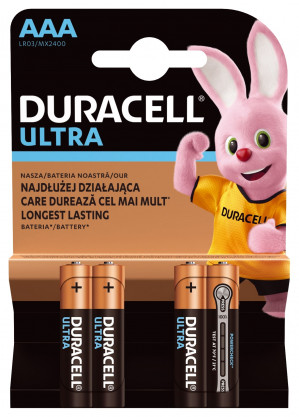 Bateria alkaliczna DURACELL UltraPower AAA/LR03 4sz