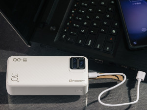 TRACER POWERBANK BLAZE 30000MAH 65W BIAŁY
