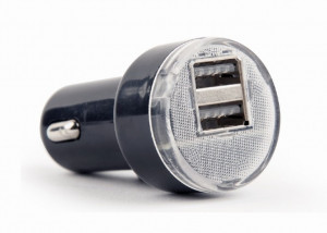 ENERGENIE ŁADOWARKA SAMOCHODOWA 2X USB, 2.1A