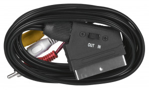 SAVIO KABEL AUDIO/VIDEO SCART – 3XRCA 2M CL-133