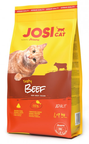 JOSERA JosiCat Tasty Beef - sucha karma dla kota - 1,9 kg